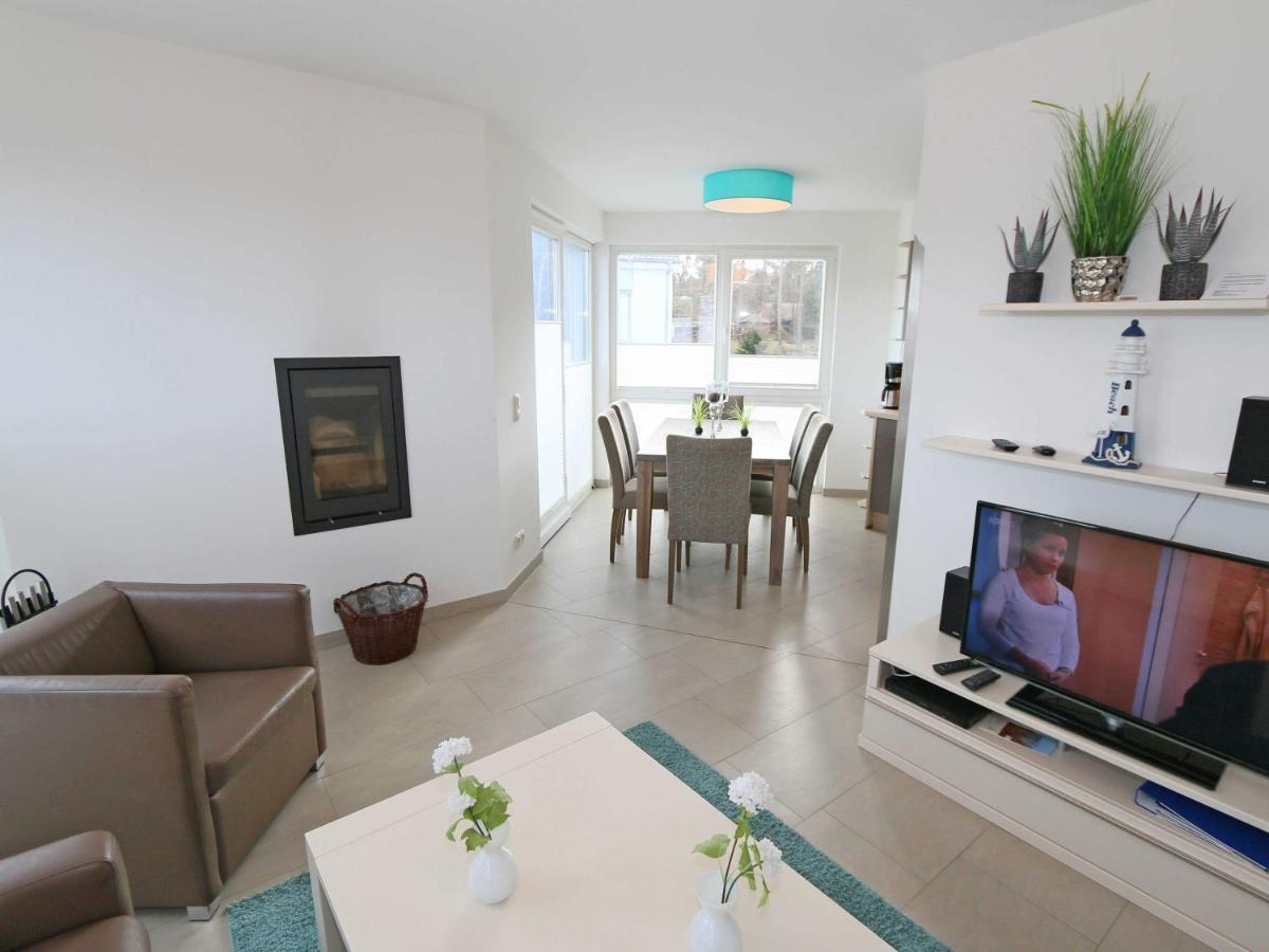 Strandvilla Baabe - Wg 12 Mit Meerblick, Kamin, Sauna, Whirlpool Szoba fotó