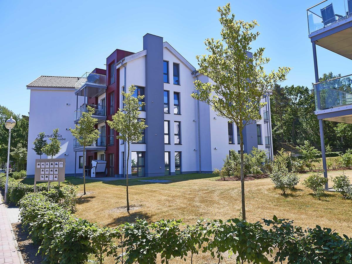 Strandvilla Baabe - Wg 12 Mit Meerblick, Kamin, Sauna, Whirlpool Kültér fotó