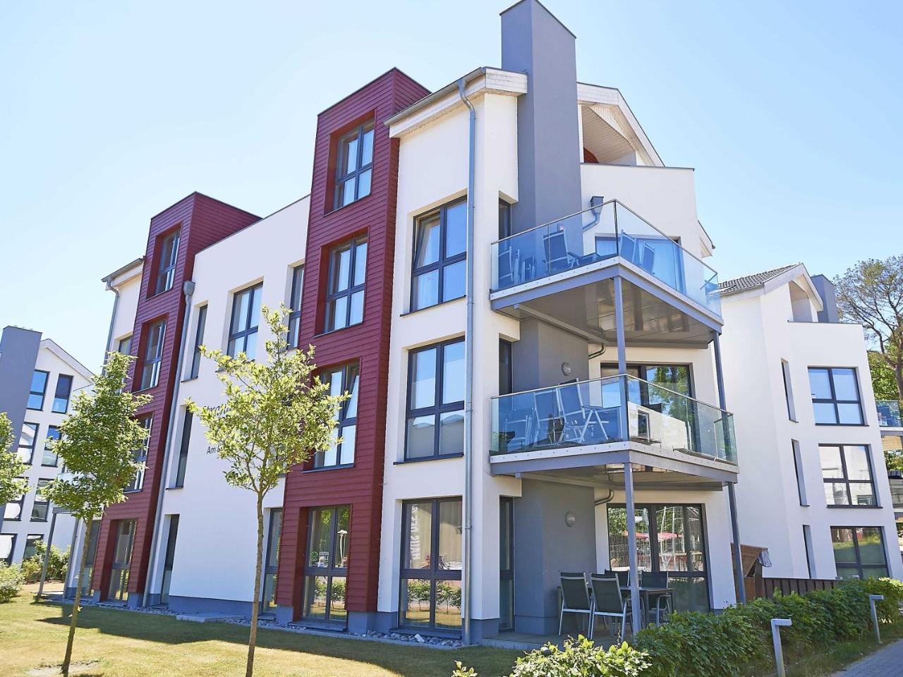 Strandvilla Baabe - Wg 12 Mit Meerblick, Kamin, Sauna, Whirlpool Kültér fotó